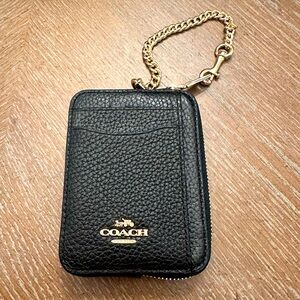 Coach Zip Card Wallet